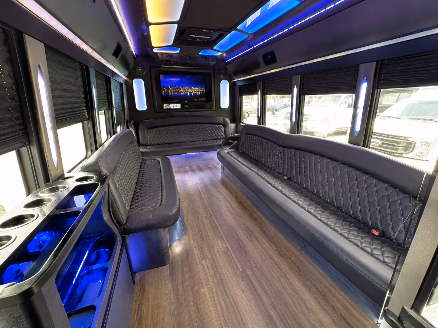 merced concert party bus rental