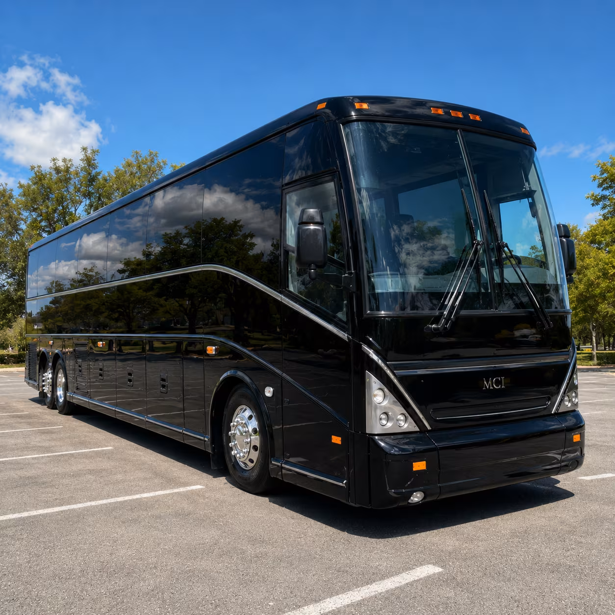 merced convention charter bus rental
