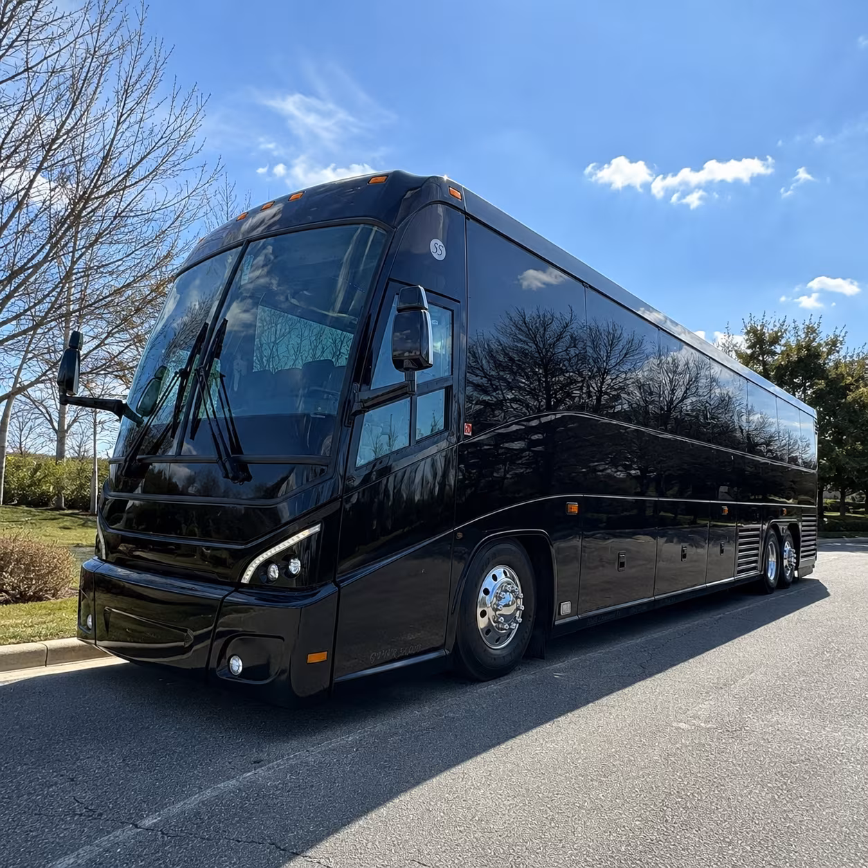 merced corporate transportation onboard seating