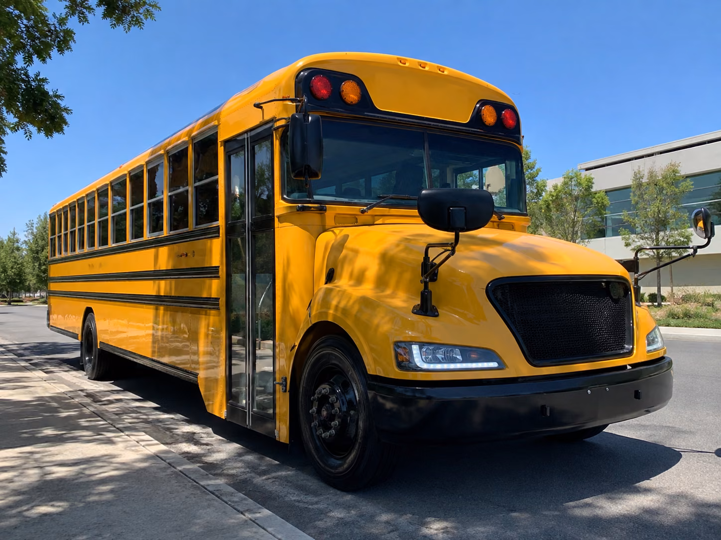 school buses for uc merced campus and stem field trips